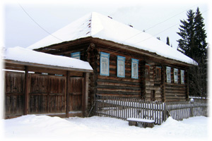 Wodden house in Marchugi