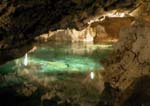 Les cavernes de glace de Koungour - le lac de caverne