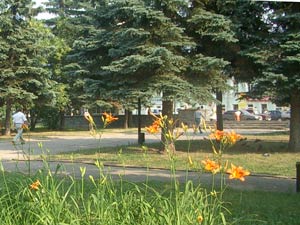 Park von Permer Staatliches Ballett- und Operntheater "Tschajkowskij"