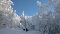 Aufstieg auf den Berg Kolpaki